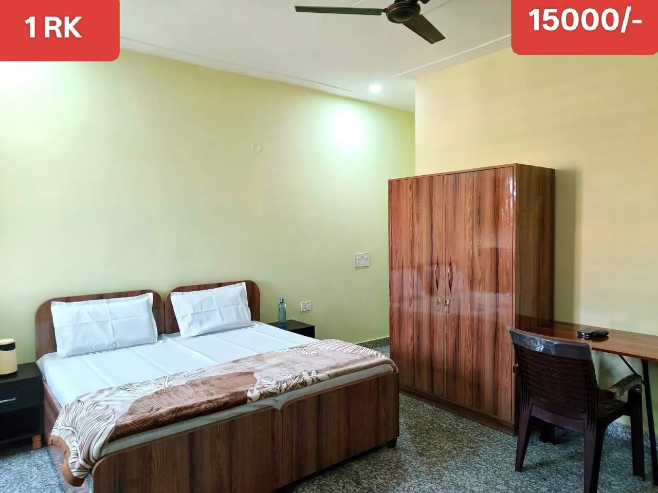 1 Rk Semi Furnished Room for rent in Prajapati Rd Gurugram