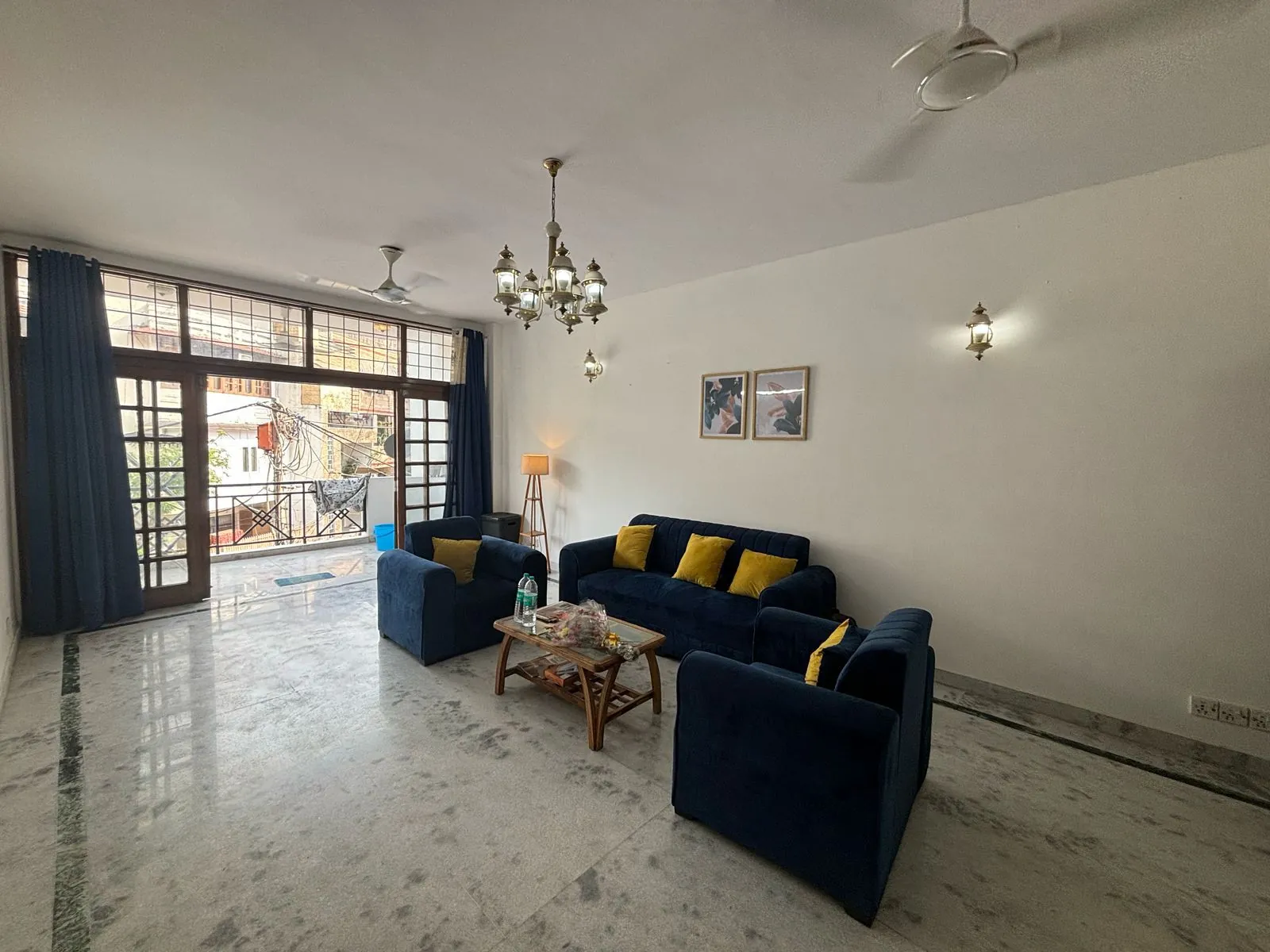 3 BHK Fully Furnished Apartment for rent in Block C New Delhi