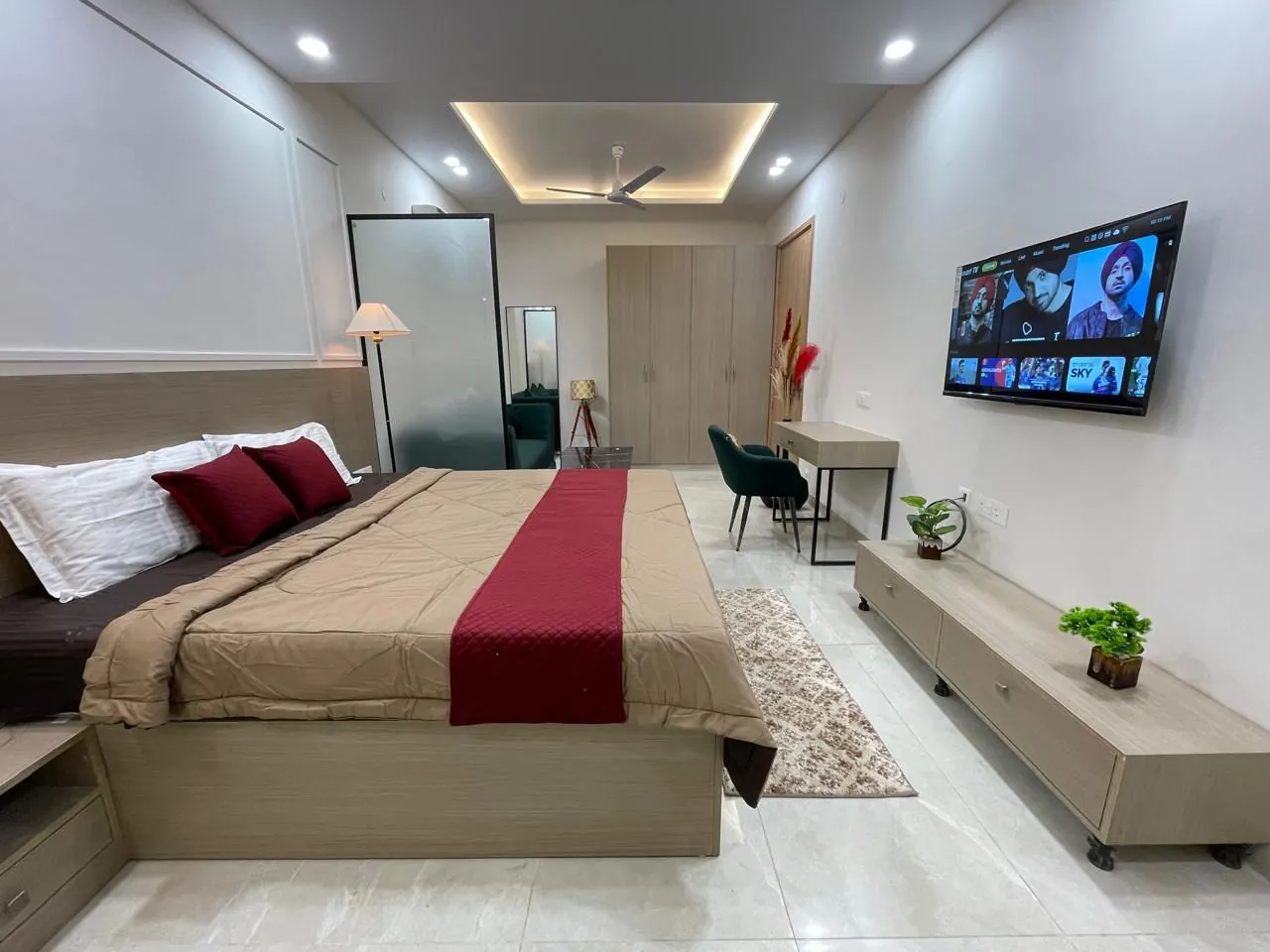 1 BHK Fully Furnished Independent Floor for rent in Sector 31 Gurugram