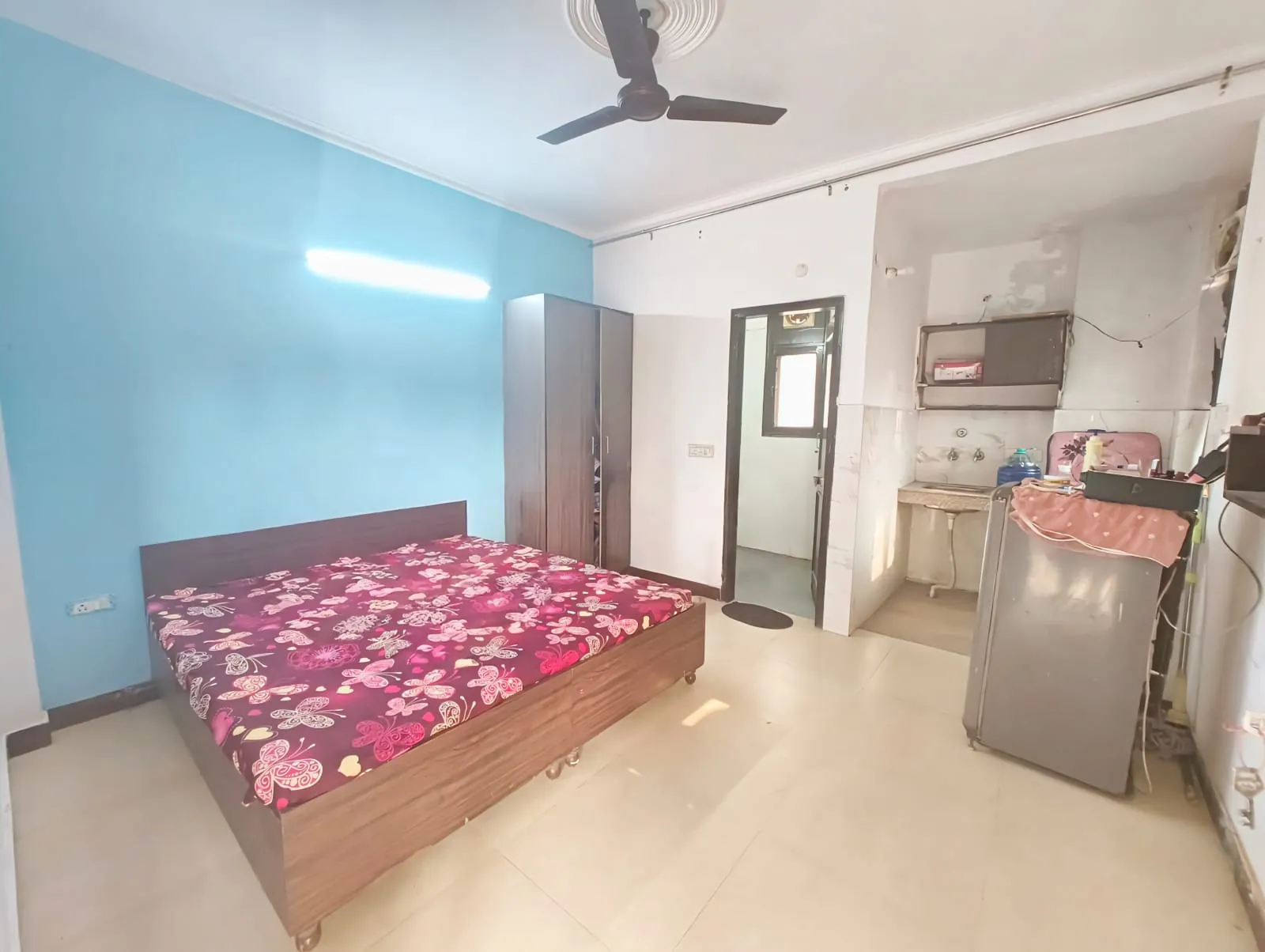 1 Rk Fully Furnished Independent Floor for rent in U Block Gurugram