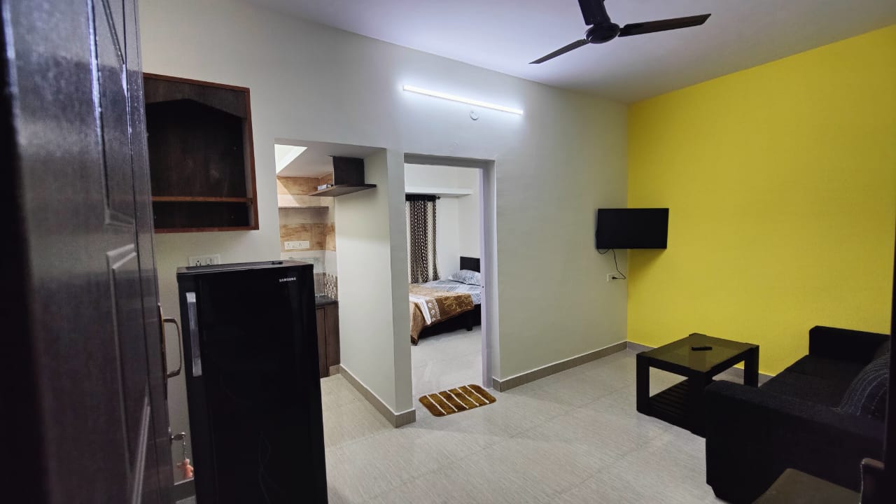 1 BHK Semi Furnished Flat for Rent in Bengaluru