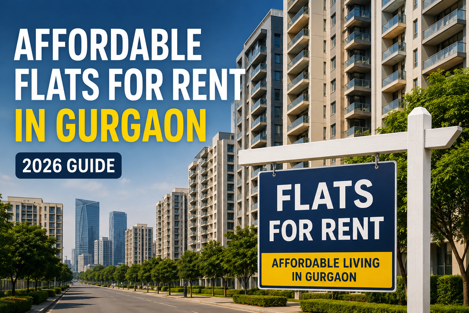 Affordable Flats for Rent in Gurgaon (2026 Guide)