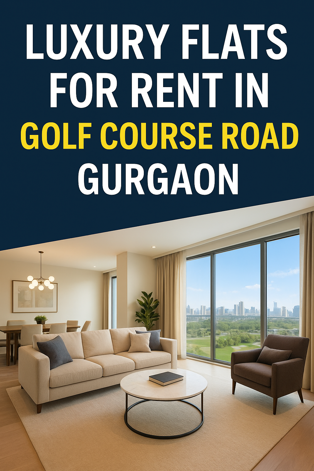 Luxury Flats for Rent in Golf Course Road Gurgaon