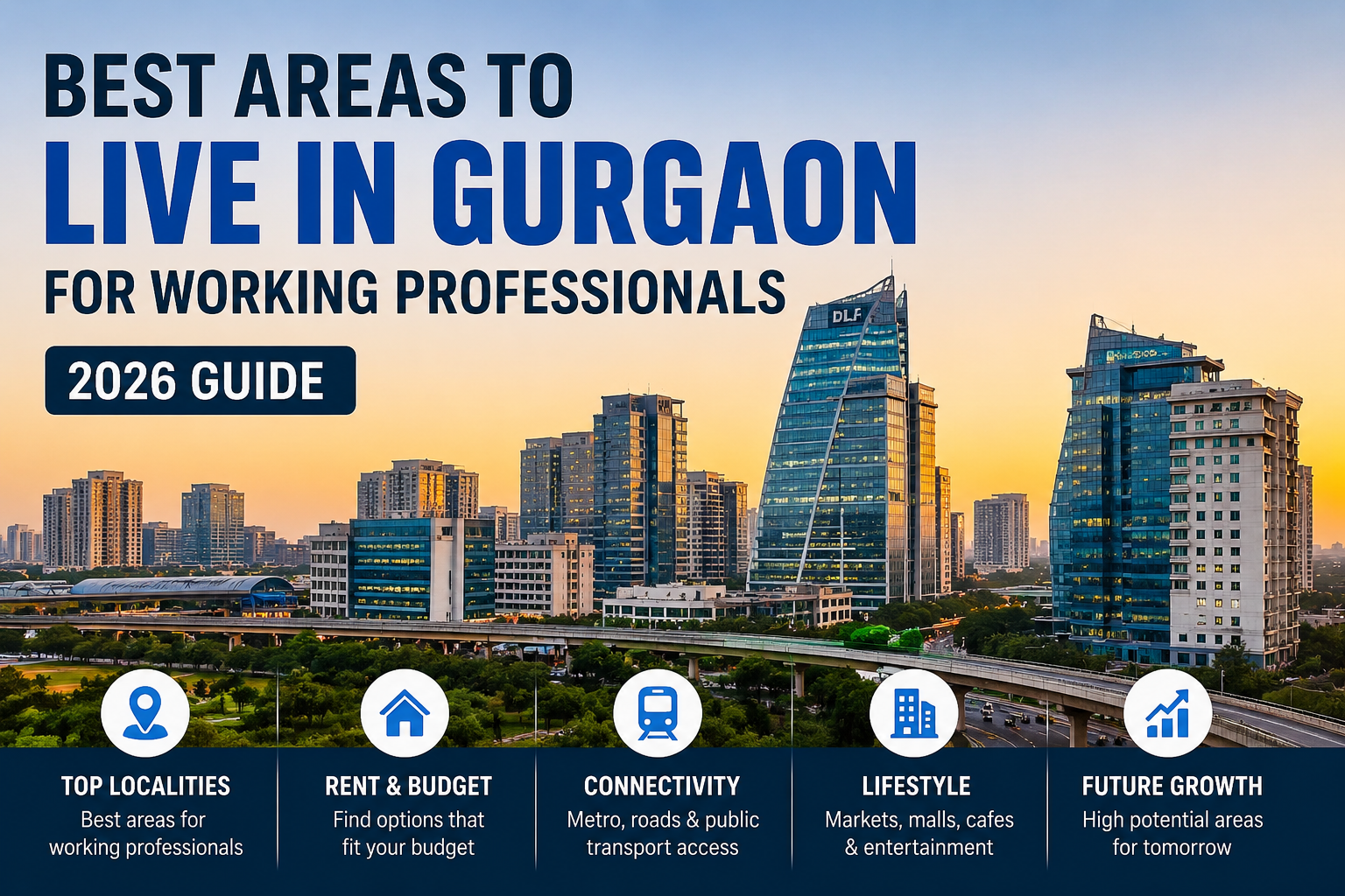Best Areas to Live in Gurgaon for Working Professionals (2026