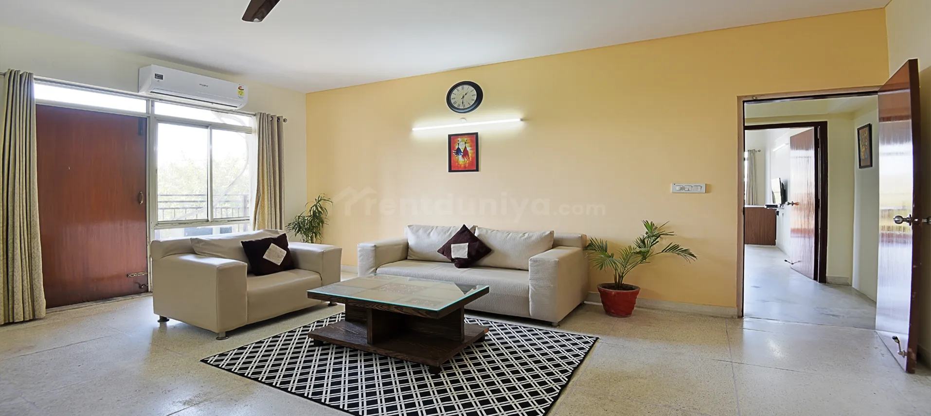 2 BHK Semi Furnished Apartment for rent in DLF Phase Gurugram