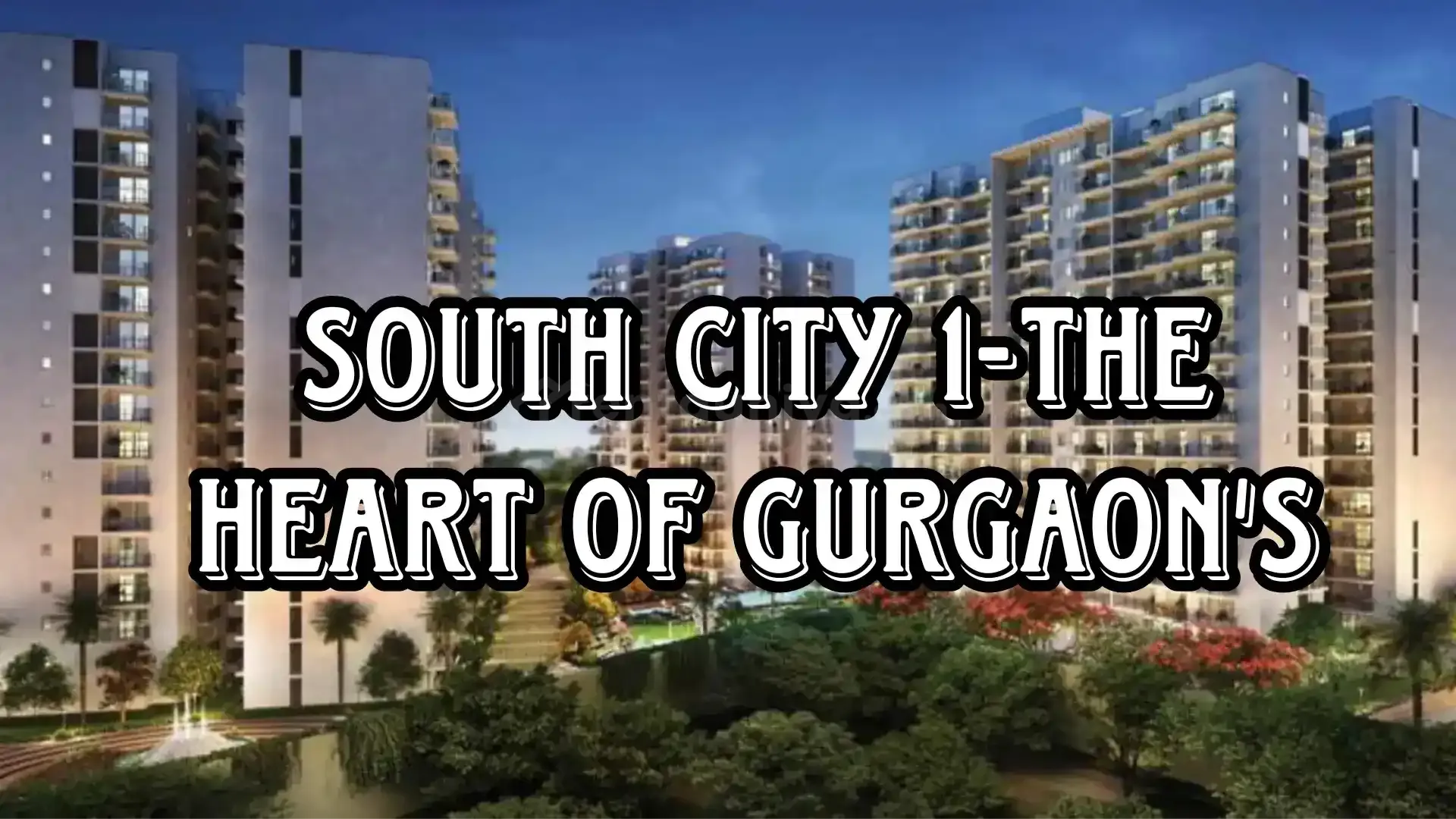 3 BHK Semi Furnished Apartment for rent in South City Gurugram