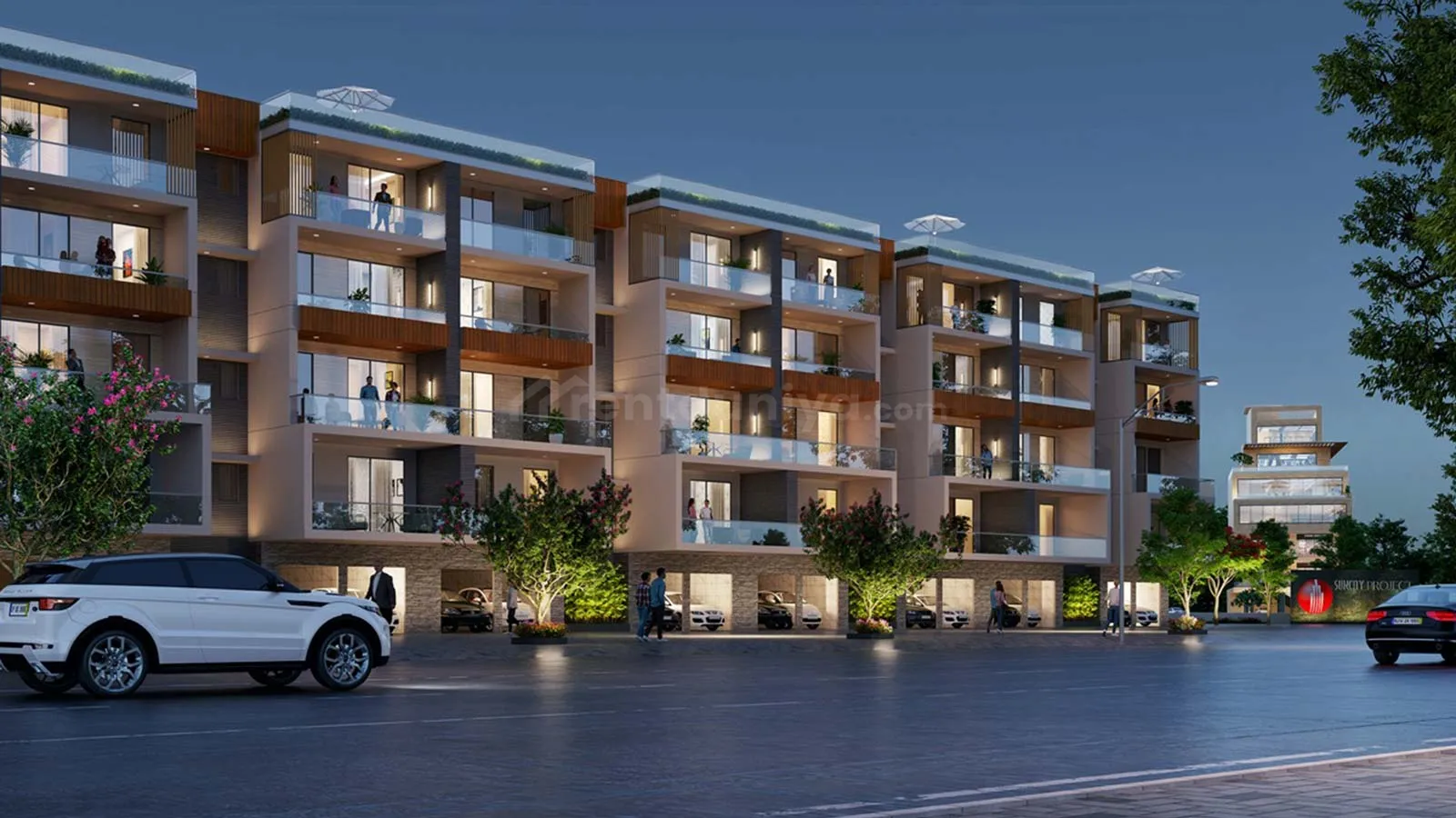 2 BHK Semi Furnished Apartment for rent in C4PQ+F4G Suncity Gurugram