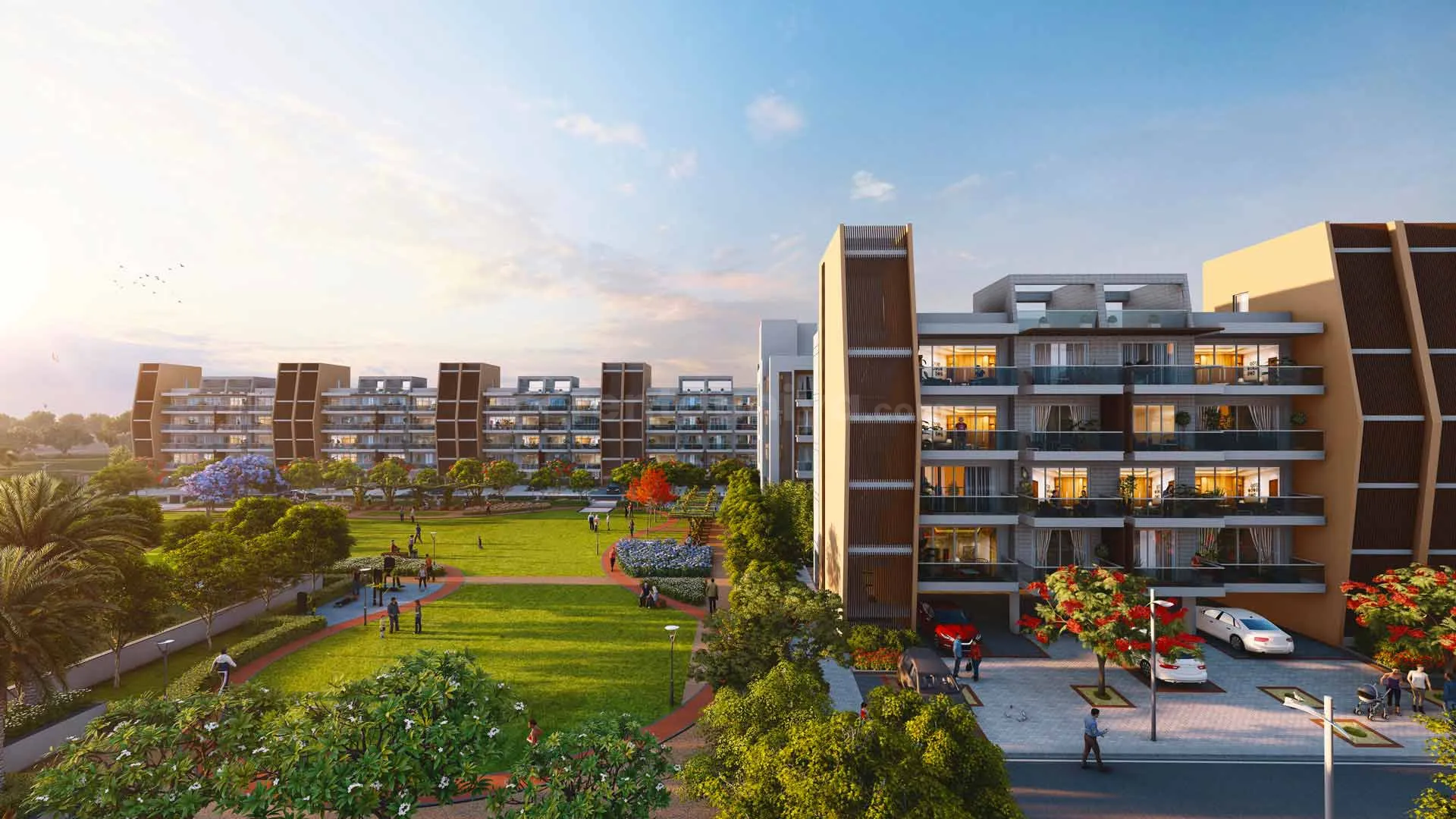3 BHK Semi Furnished Apartment for rent in Adani Samsara Gurugram